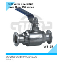 Buy SUS316L Sanitary Ball Valve 21/2" Pn25